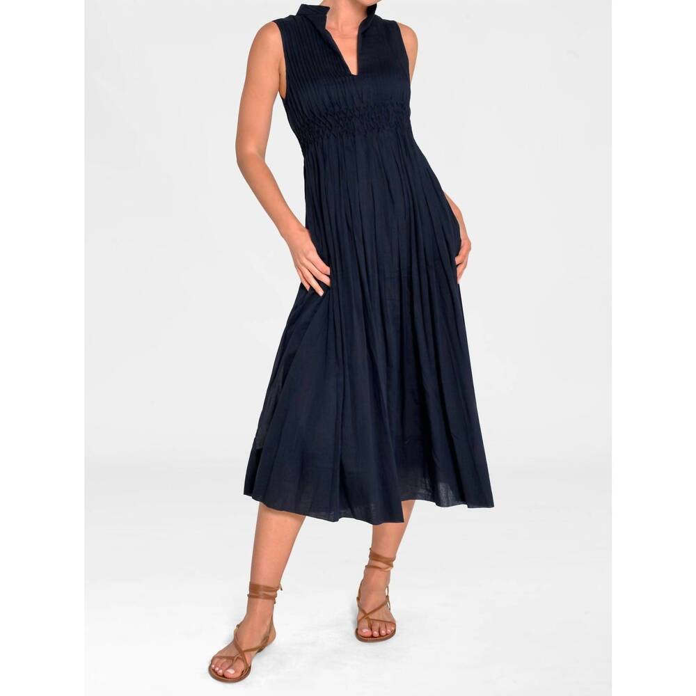 NEW GRETCHEN SCOTT aurora goddess of sun dress in navy